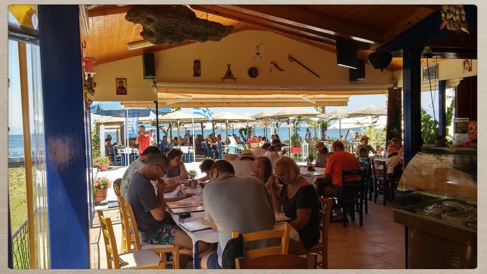 Sikoudis Gorgona Beach Skala Rachoni  Eksteriør billede